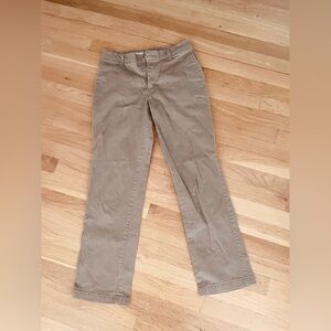 Wrangler Relaxed Fit Flat Front Bootcut Khaki Pants/ $20 size 29X30